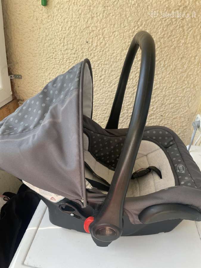 Geros būklės Milli Way 3 in 1 vežimėlis. - nuotraukos Nr. 10