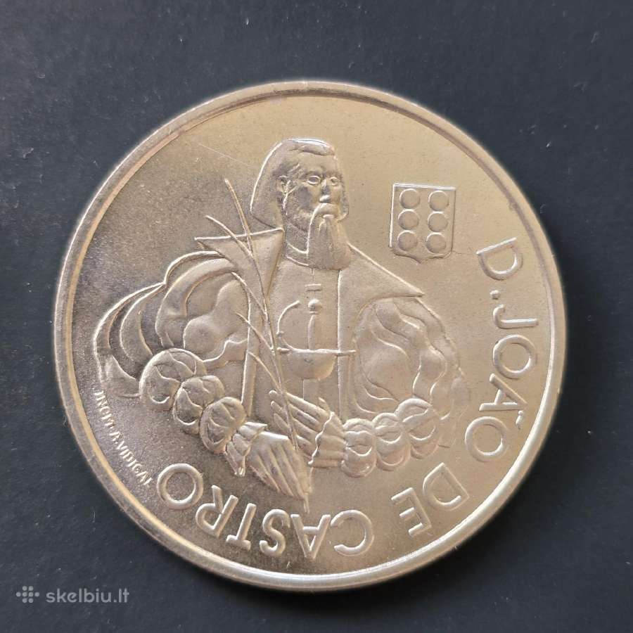 Portugalija 2000m 1000 escudos Ag500 27g 40mm