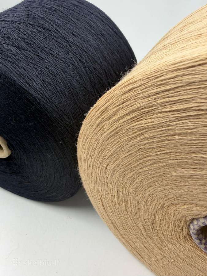Mezgimo siūlai 2/28 , 50% merino vilna - nuotraukos Nr. 6