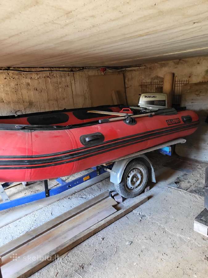 Parduodu valti seapro su varikliu ir priekaba