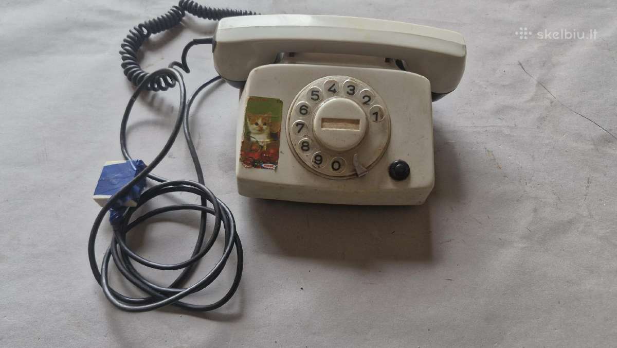 Senovinis telefonas, antikvarinis