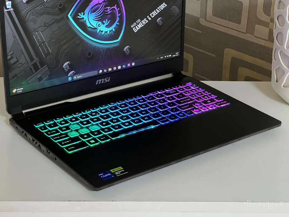 Parduodamas Msi Cyborg su Rtx 4060, I7-13k, 144hz. - nuotraukos Nr. 3