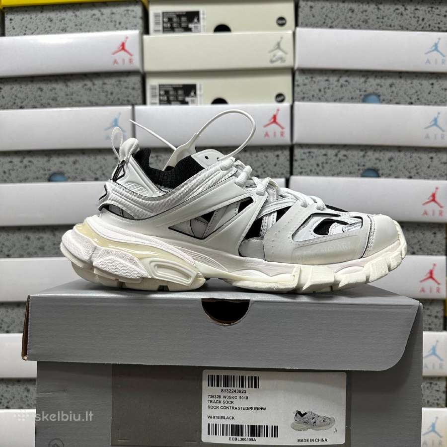 Balenciaga Track Sock White/black 44 dydis - nuotraukos Nr. 2