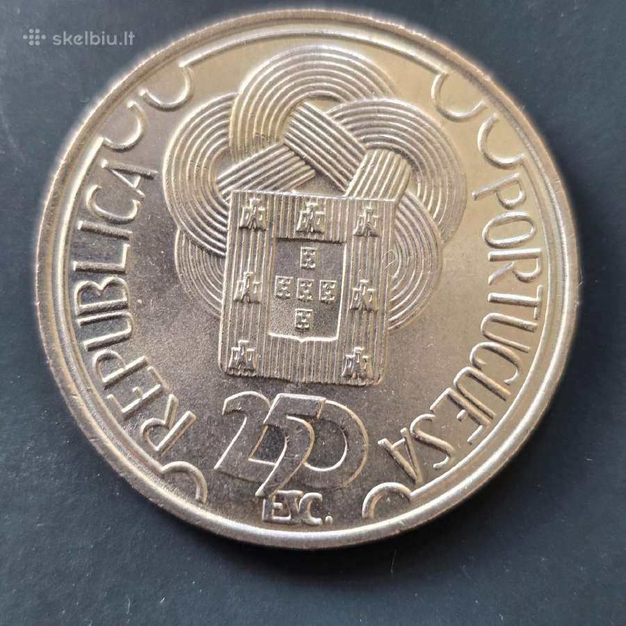 Portugalija 1988m 250 escudos Cu-ni Olimp. žaid. - nuotraukos Nr. 2