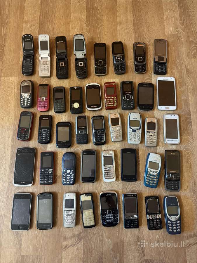 Vaikystės telefonai – didelė kolekcija