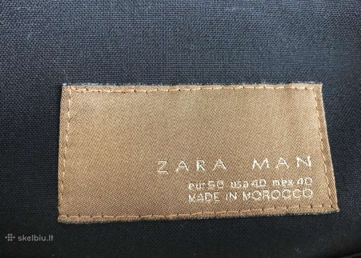 Zara Man juodas M dydžio kostiumas - nuotraukos Nr. 5