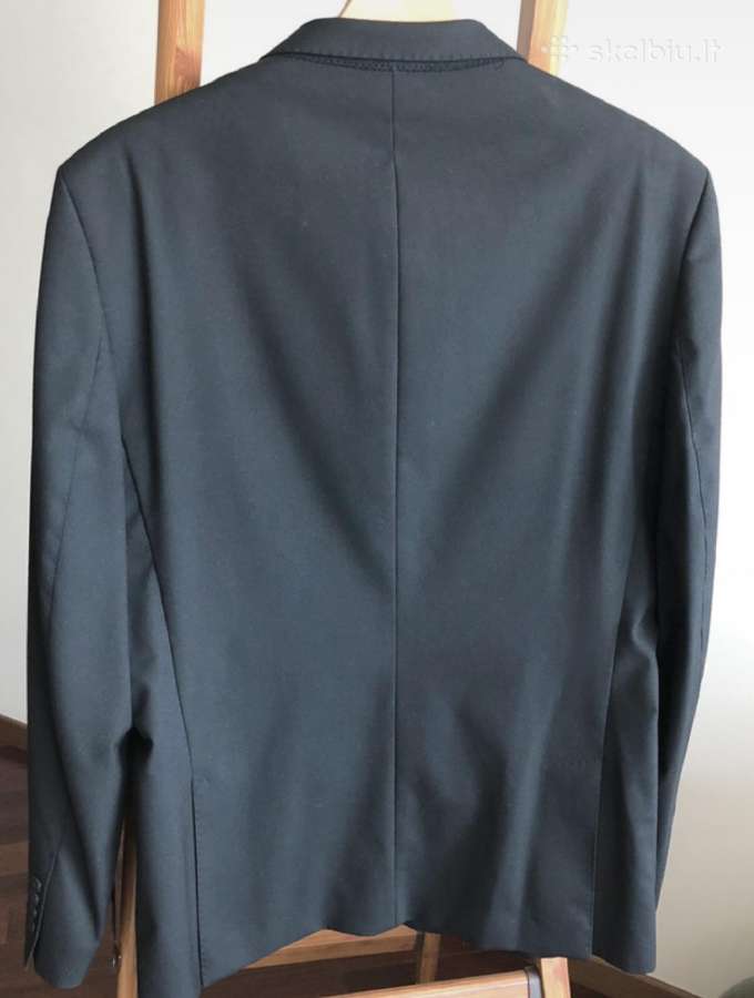 Zara Man juodas M dydžio kostiumas - nuotraukos Nr. 6