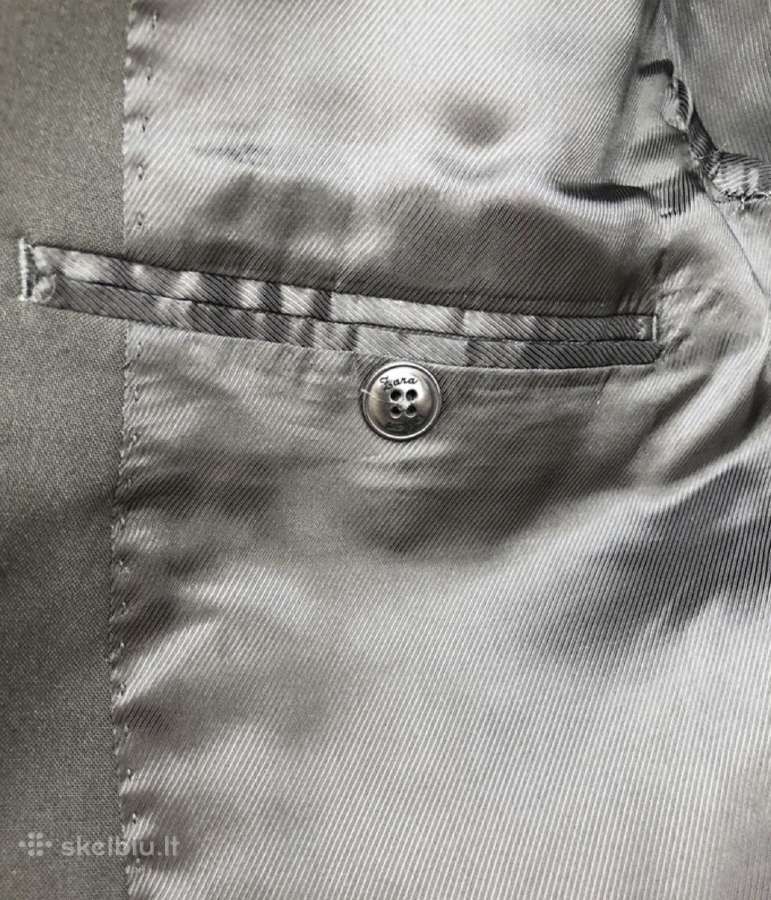 Zara Man juodas M dydžio kostiumas - nuotraukos Nr. 7