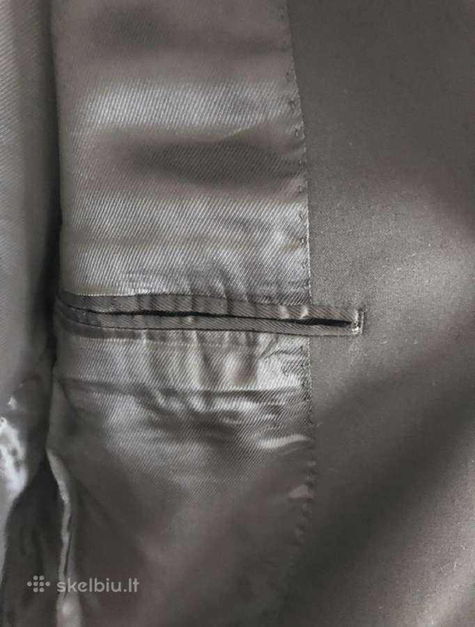 Zara Man juodas M dydžio kostiumas - nuotraukos Nr. 9
