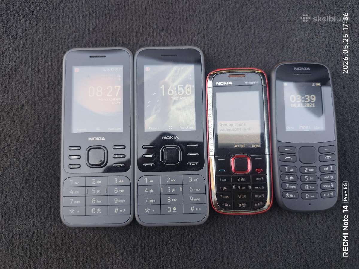 Nokia 6300 4G 5130 xpress music 105