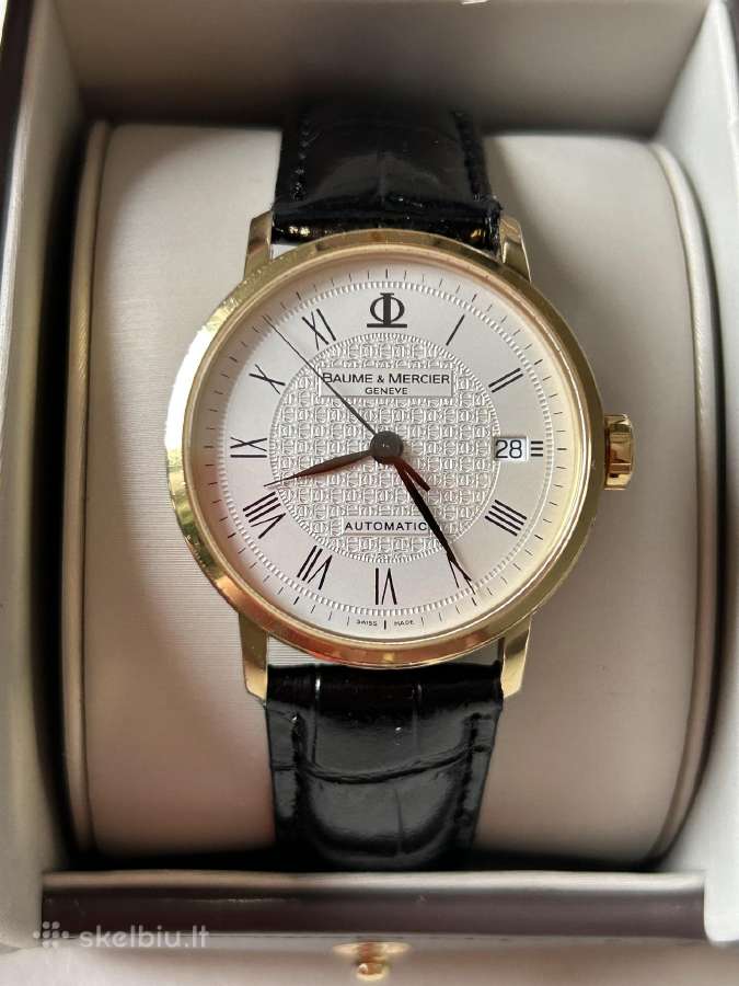 Baume&mercier auksinis 750