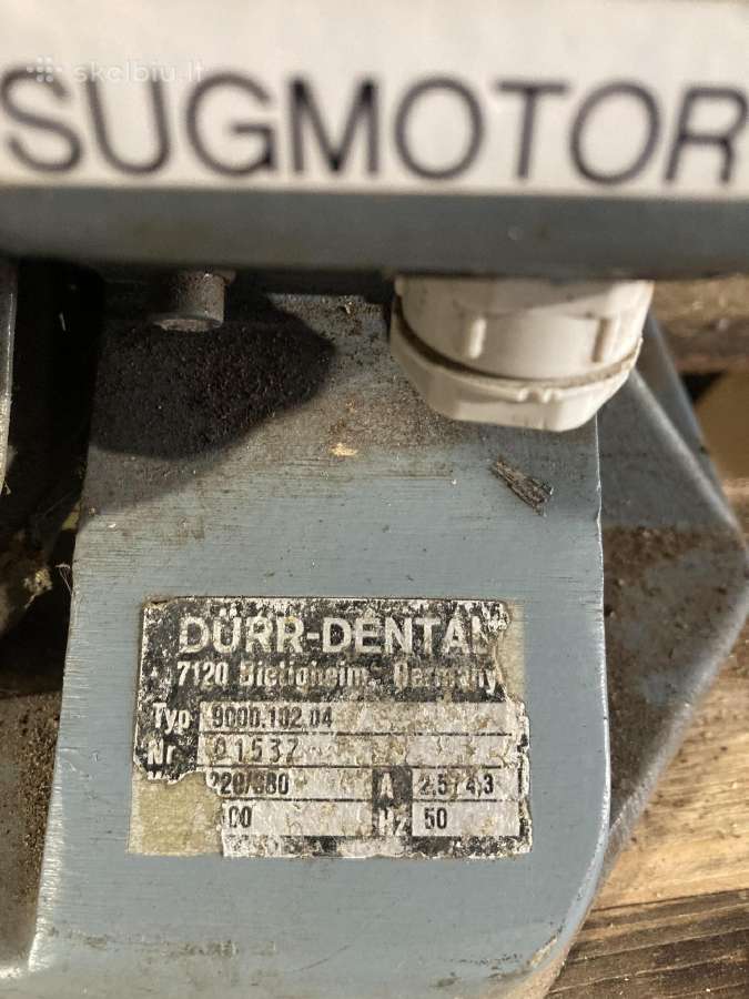 Dürr Dental 9000 vakuuminis siurblys/separatorius - nuotraukos Nr. 4
