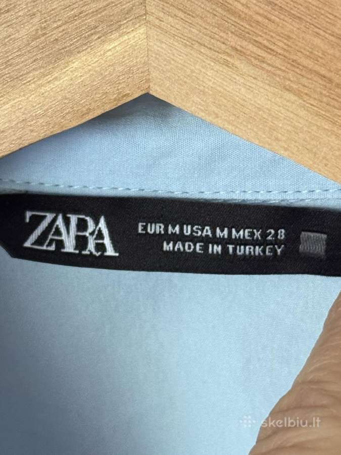 Zara mėlynos spalvos palaidinė 38 dydis - nuotraukos Nr. 5