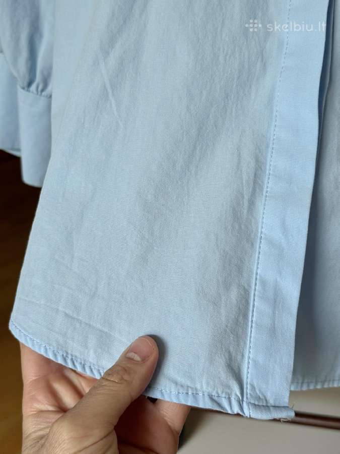 Zara mėlynos spalvos palaidinė 38 dydis - nuotraukos Nr. 9