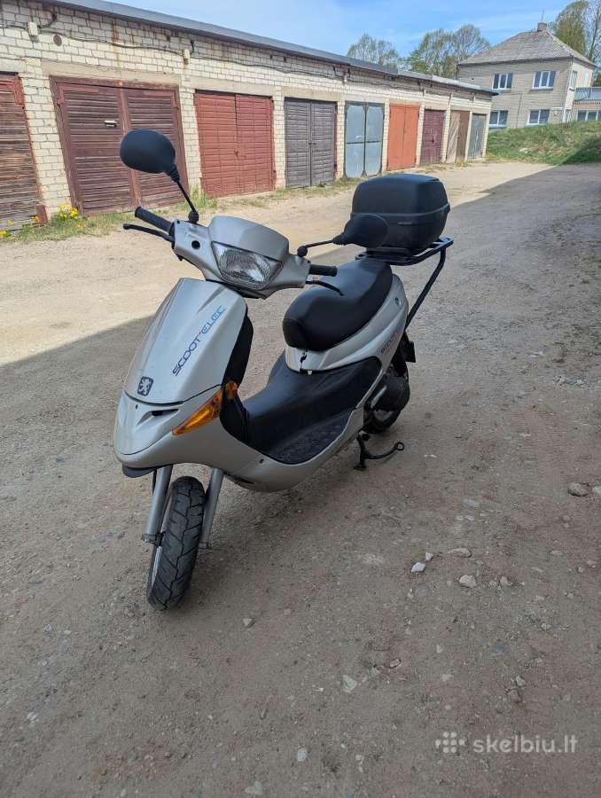 Elektrinis motoroleris Peugeot - nuotraukos Nr. 2