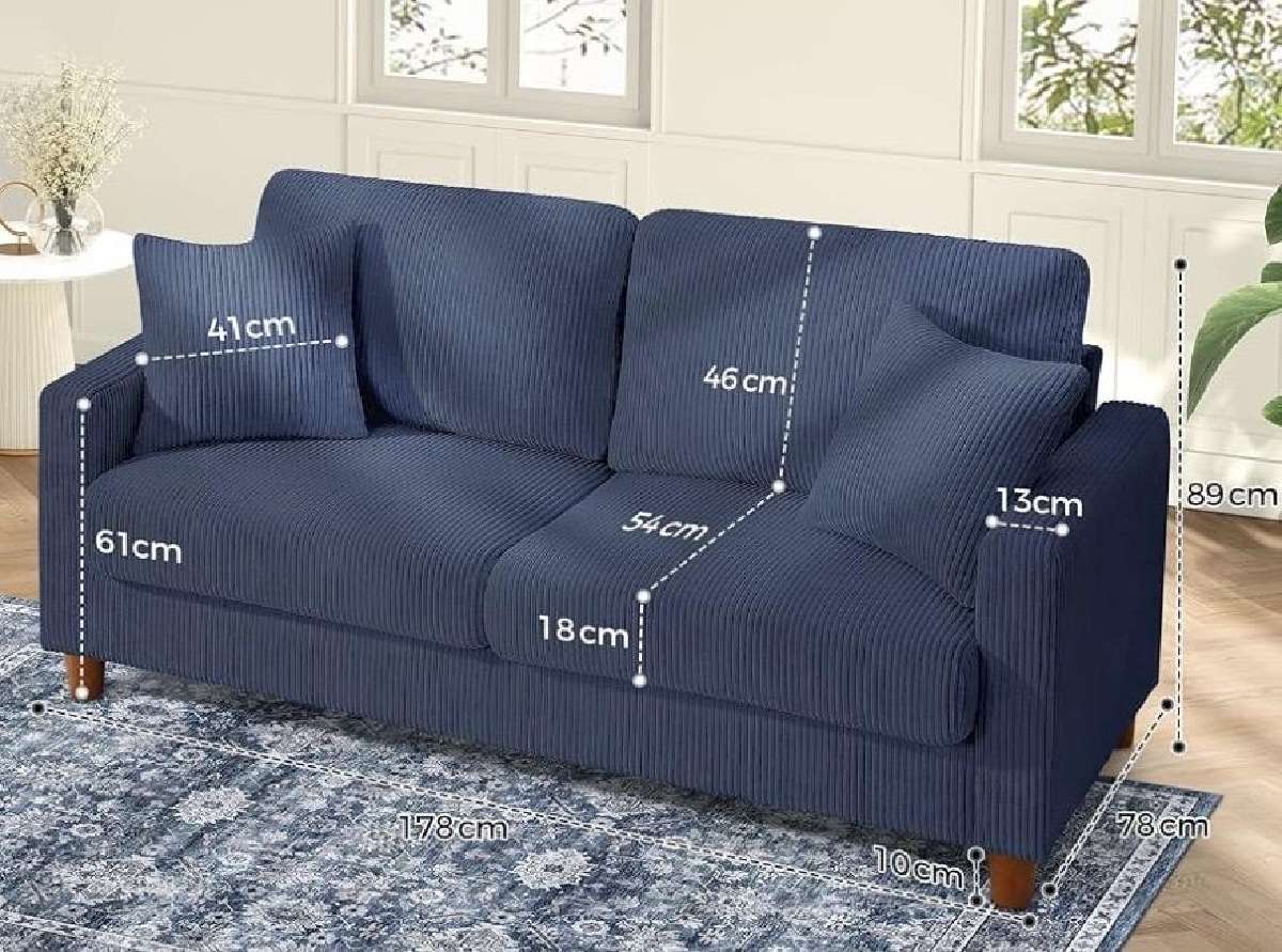 Trivietė sofa