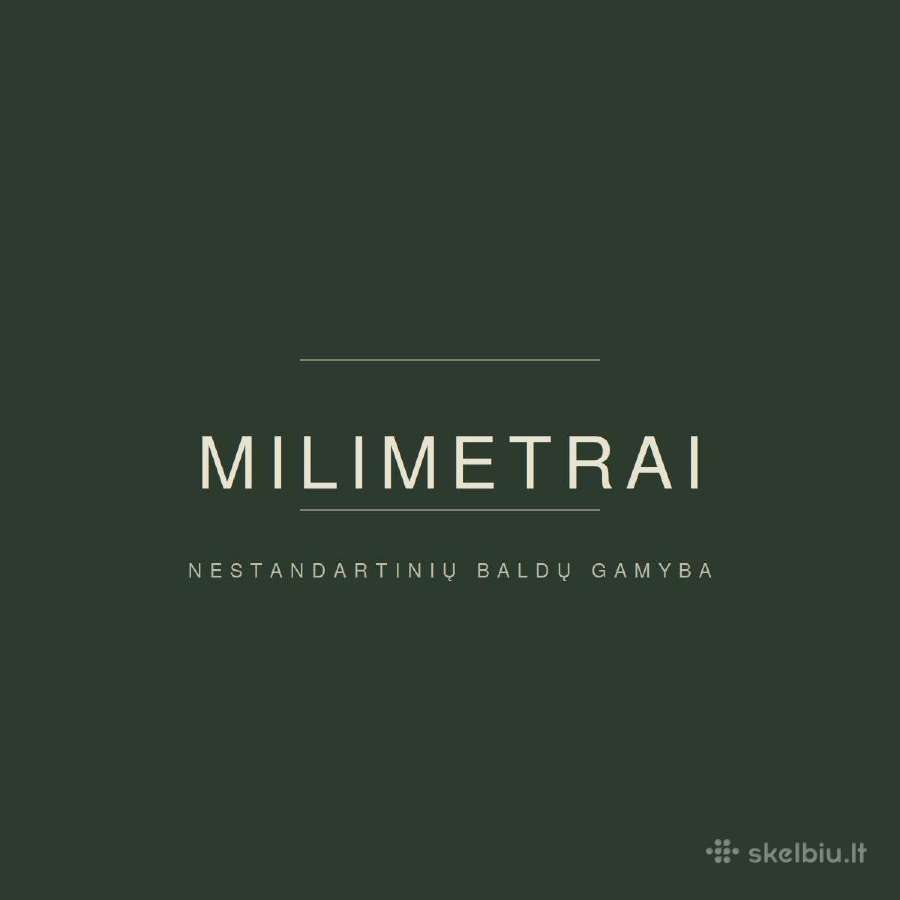 Nestandartinių baldų gamyba