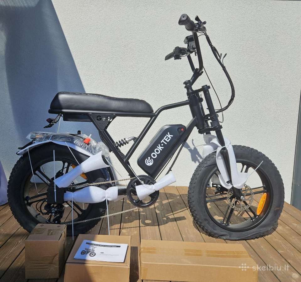 Elektrinis dviratis Ook - Tek V9-g60 Amyet V9-g60