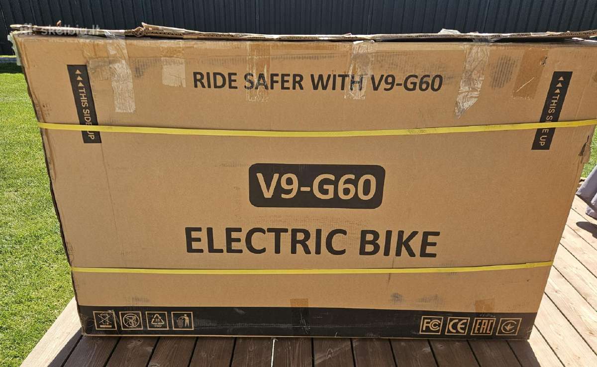 Elektrinis dviratis Ook - Tek V9-g60 Amyet V9-g60 - nuotraukos Nr. 12