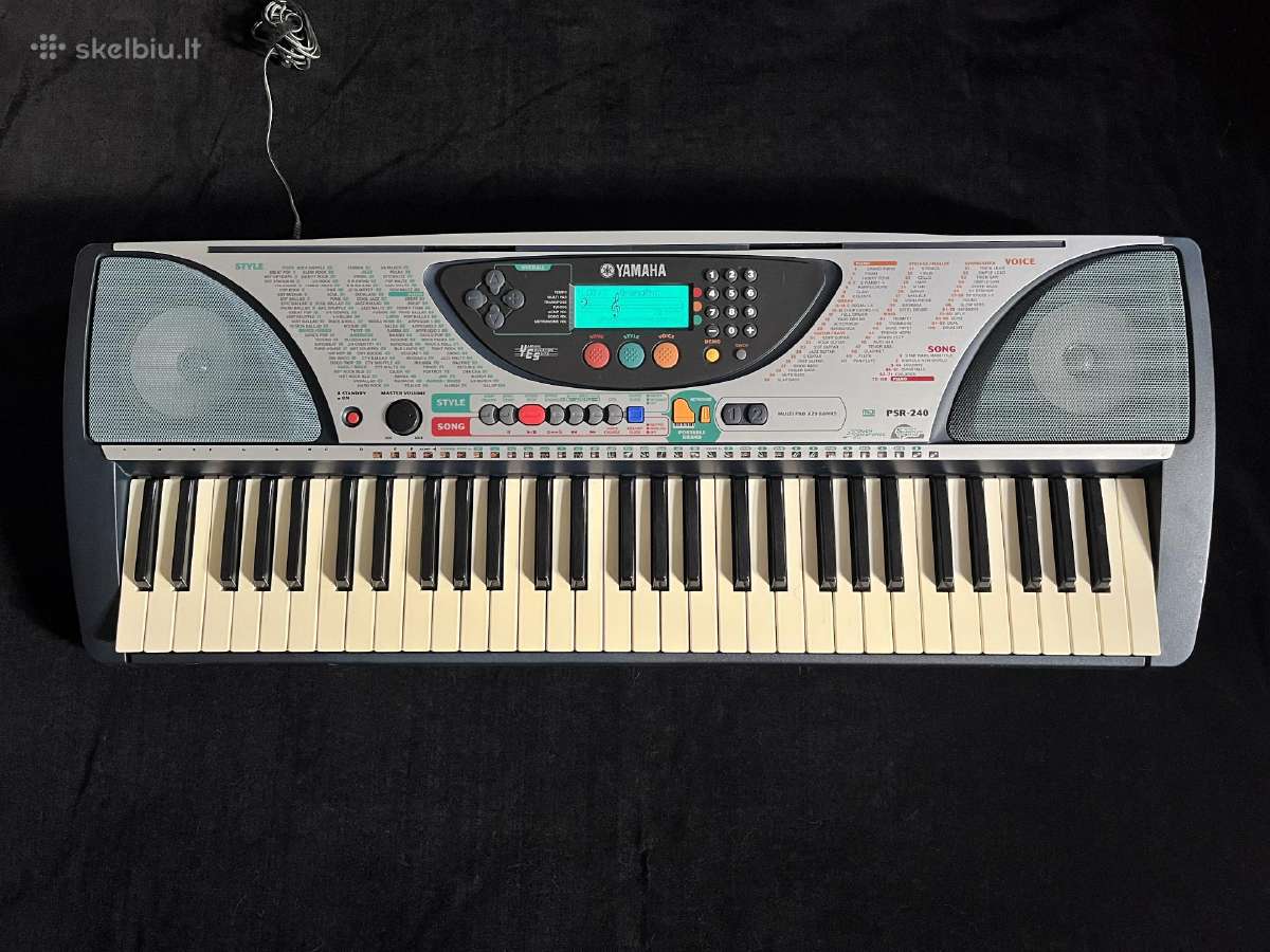Yamaha Psr-240 sintezatorius