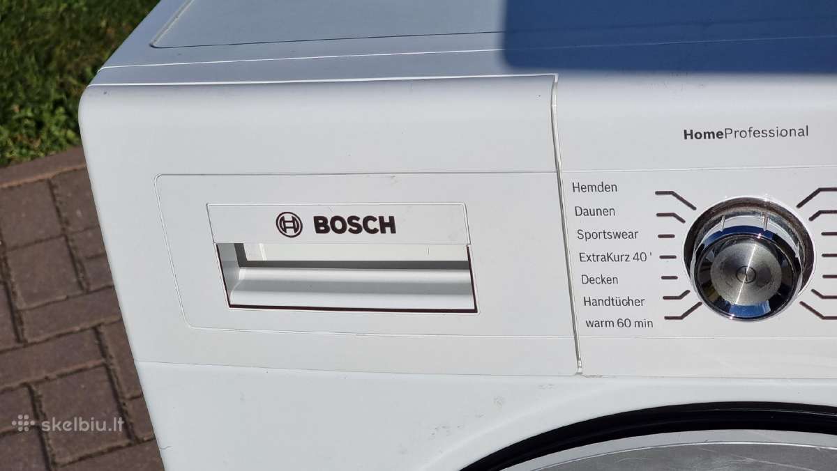 Bosch Homeprofessional džiovyklė+ garantija - nuotraukos Nr. 10