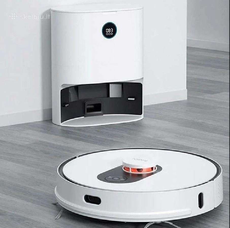 Dulkių siurblys - robotas Roidmi Eve Plus, baltas - nuotraukos Nr. 5
