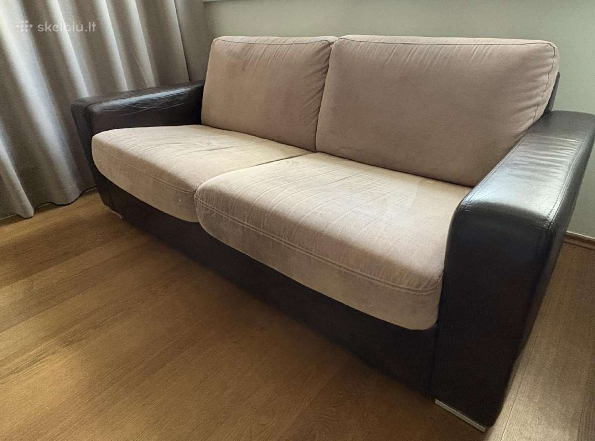 Sofa-lova su eko odos rėmu