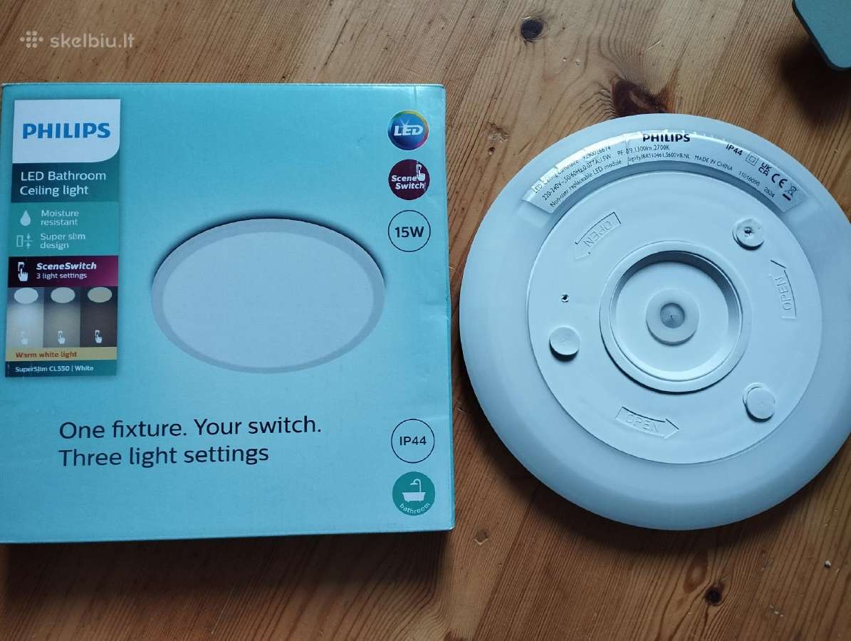 LED šviestuvai Philips Cl550 be dėžutės - nuotraukos Nr. 2