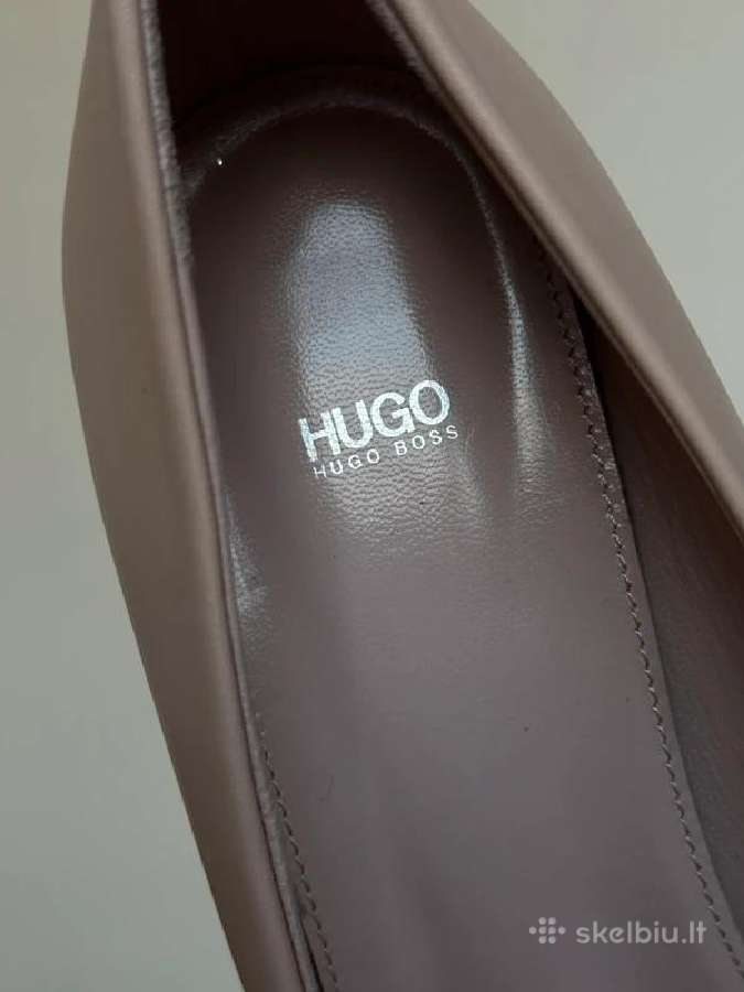 Nauji Hugo Boss natūralios odos aukštakulniai 38 - nuotraukos Nr. 9