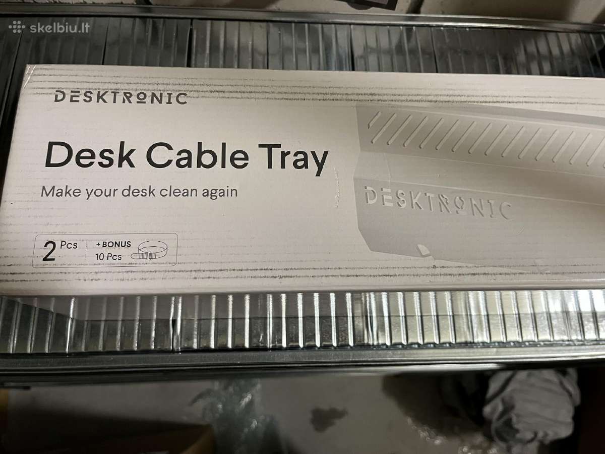 Desktronic stalo laidų laikiklis