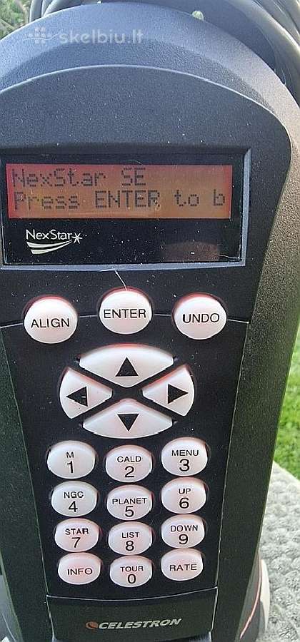 Naudota teleskopo montuotė Nexstar be trikojo