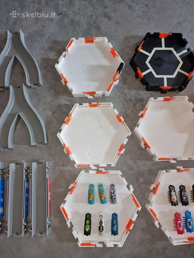 Hexbug Nano trasų ir arenų rinkinys su 15 vabalų