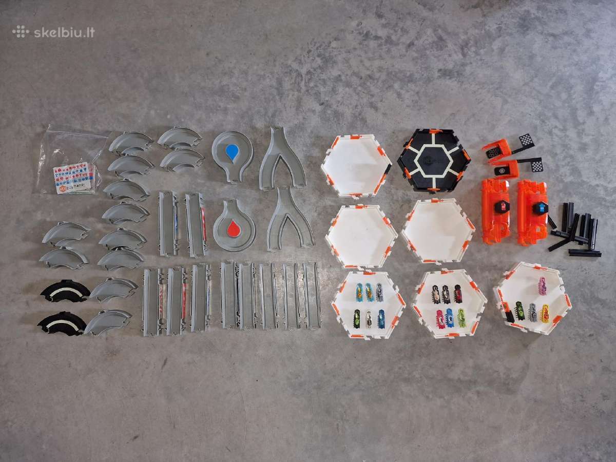 Hexbug Nano trasų ir arenų rinkinys su 15 vabalų - nuotraukos Nr. 2