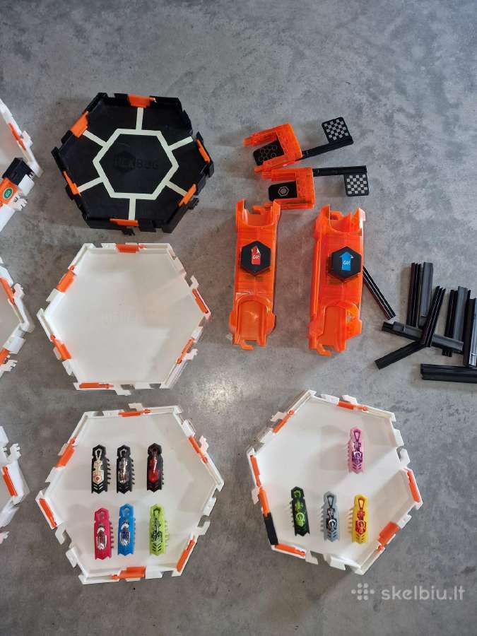 Hexbug Nano trasų ir arenų rinkinys su 15 vabalų - nuotraukos Nr. 5