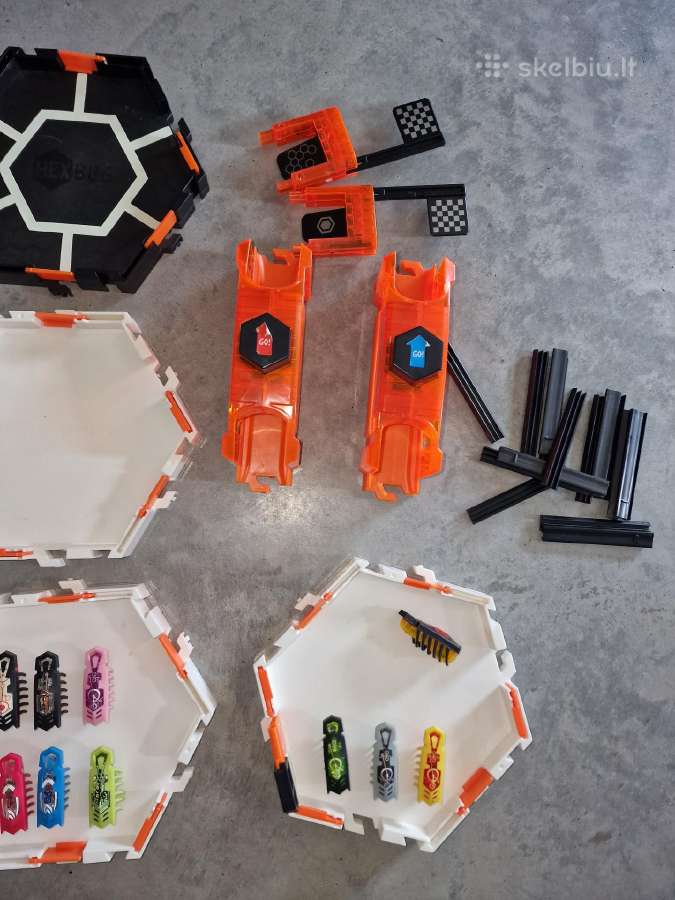 Hexbug Nano trasų ir arenų rinkinys su 15 vabalų - nuotraukos Nr. 7