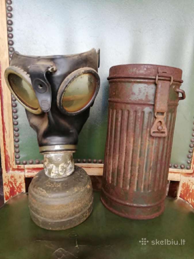 Ww2 vokiska dujokauke bakelis 1