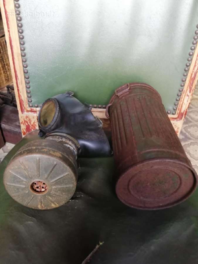 Ww2 vokiska dujokauke bakelis 1 - nuotraukos Nr. 3