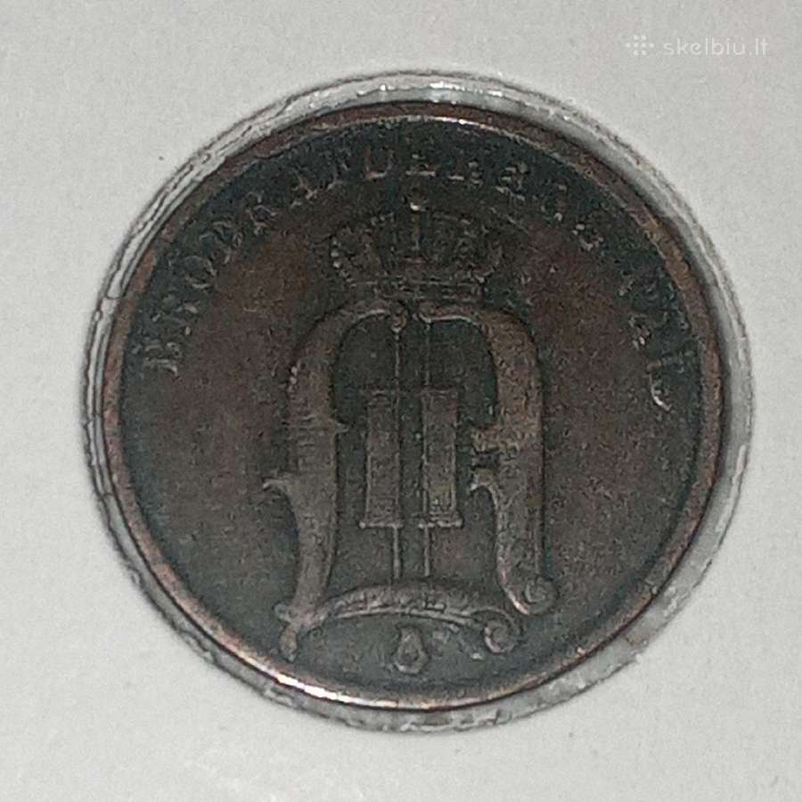 Švedija 2 erės 1895