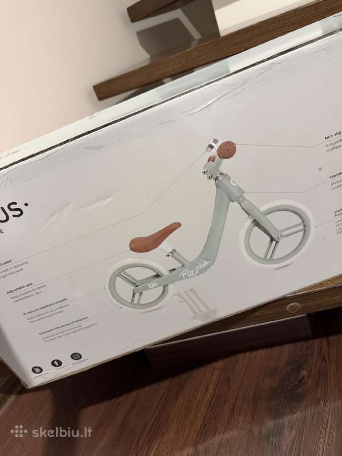 Kinderkraft mėtinis balansinis dviratukas - nuotraukos Nr. 2