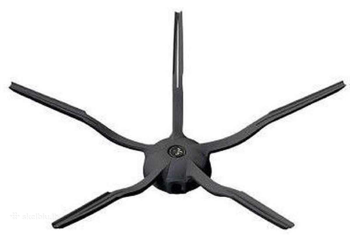 Juodas silikoninis šoninis šepetys Roborock Xiaomi