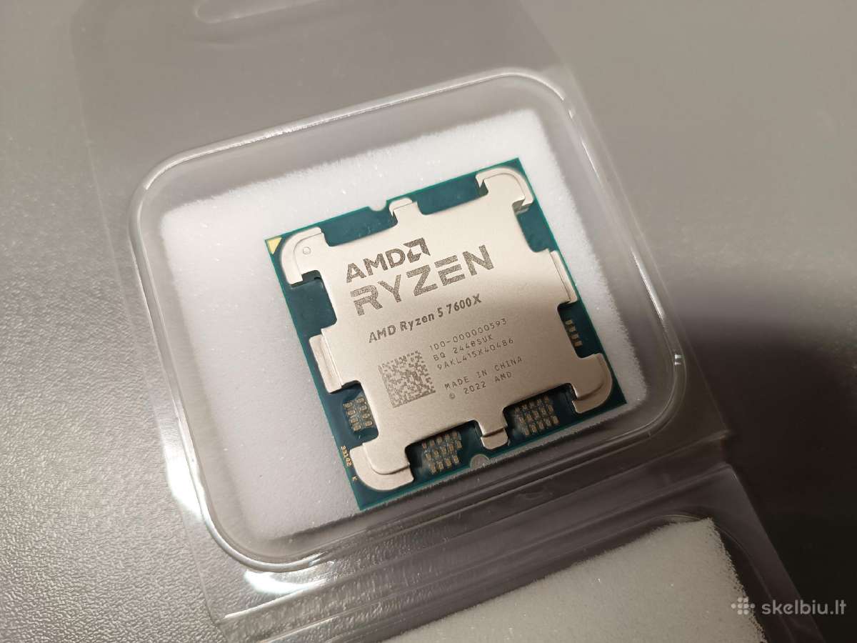 Naujas Amd Ryzen 5 7600x Tray