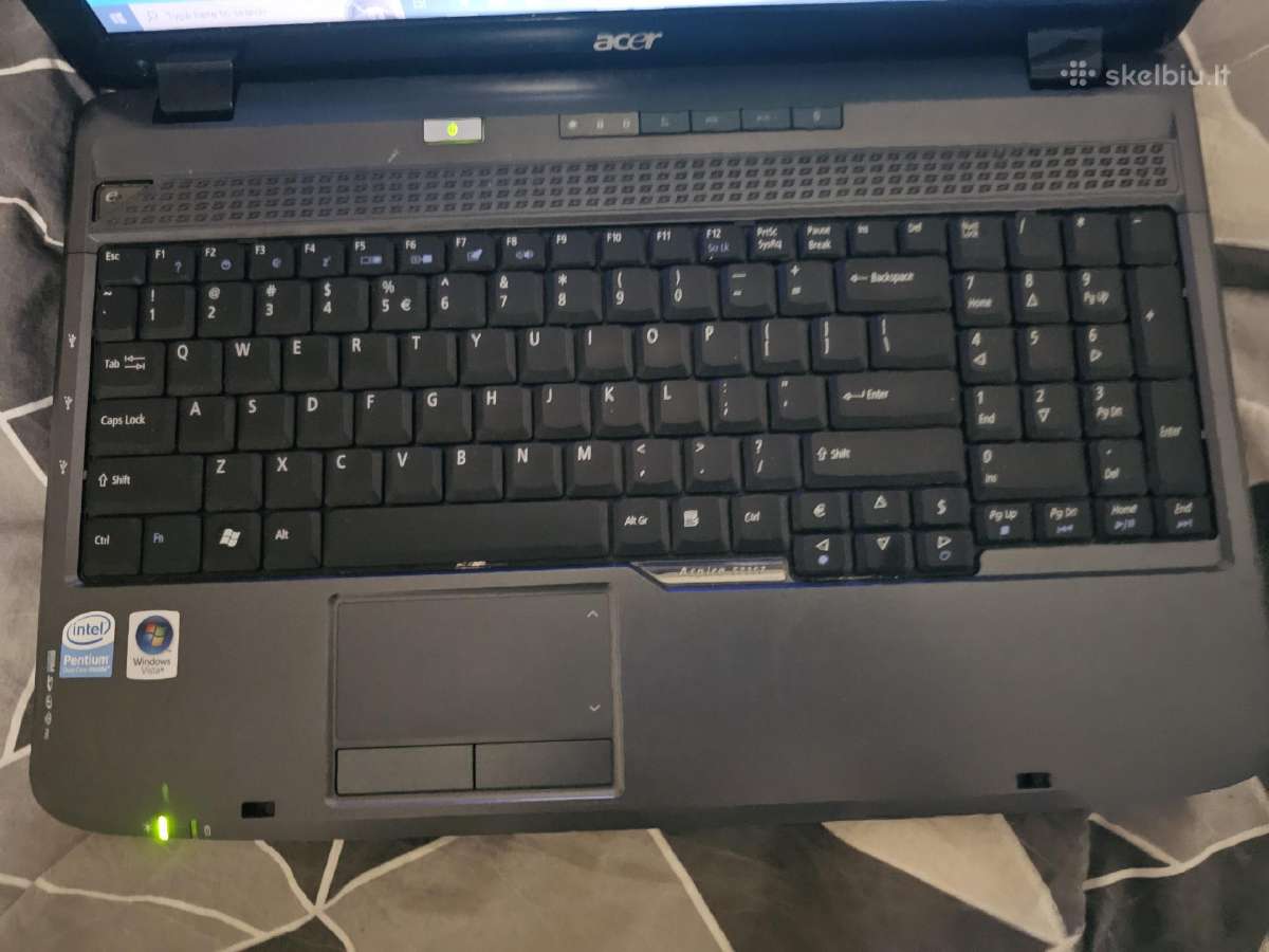 Acer aspire 5735z - nuotraukos Nr. 2