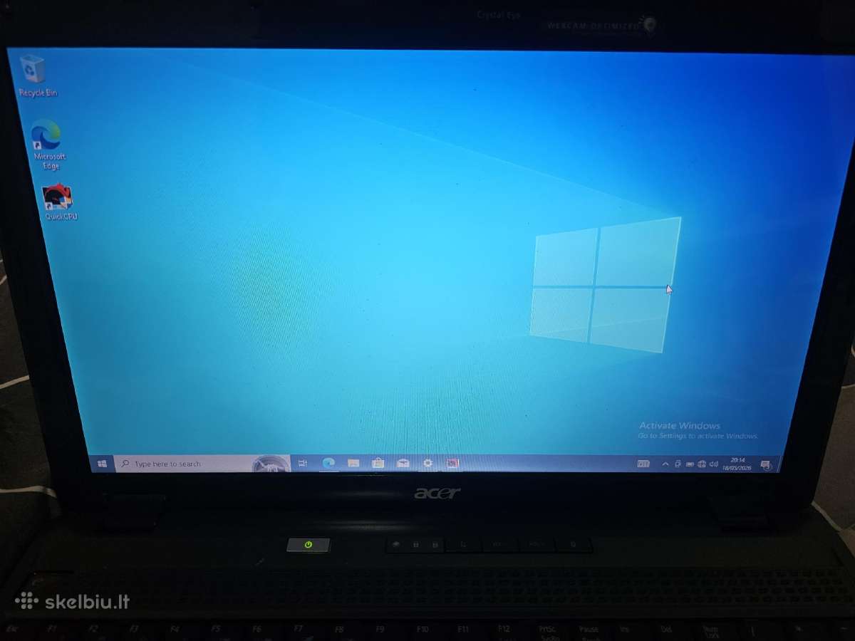 Acer aspire 5735z - nuotraukos Nr. 3