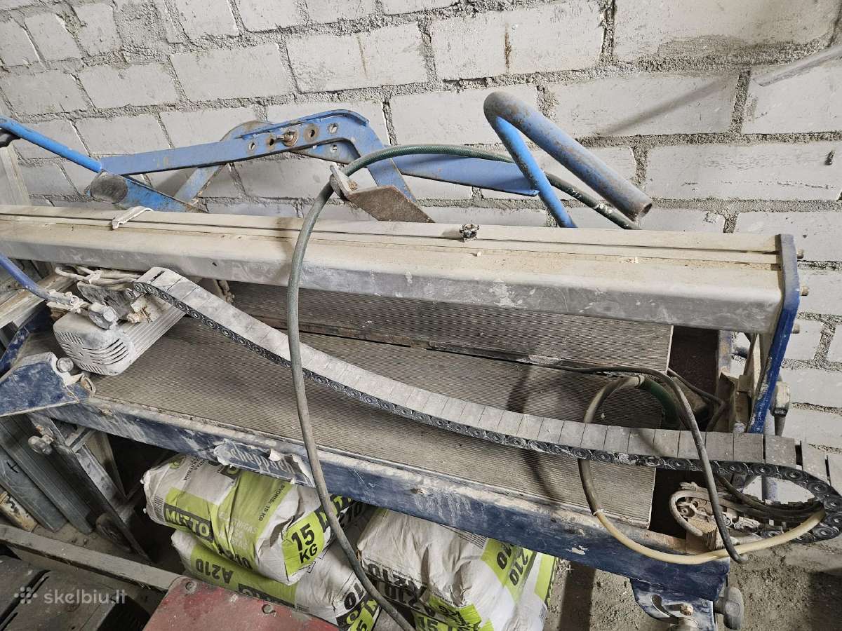Plytelių pjovimo staklės elektrinės