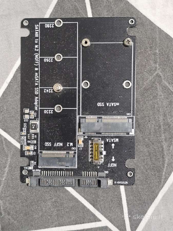 Pcie adaptet msata + m.2