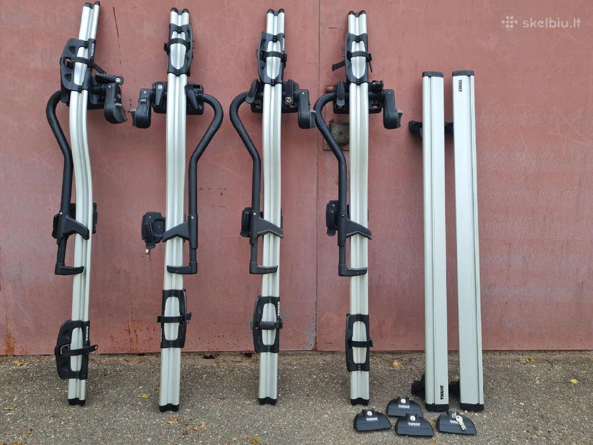 Thule Proride 591 su Thule Wingbar skersiniais