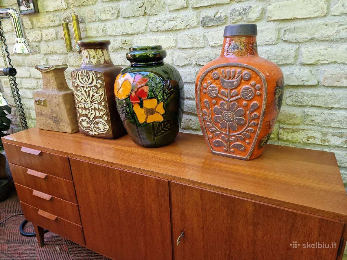 Vintažinė mid century interjerinė keramika - nuotraukos Nr. 5