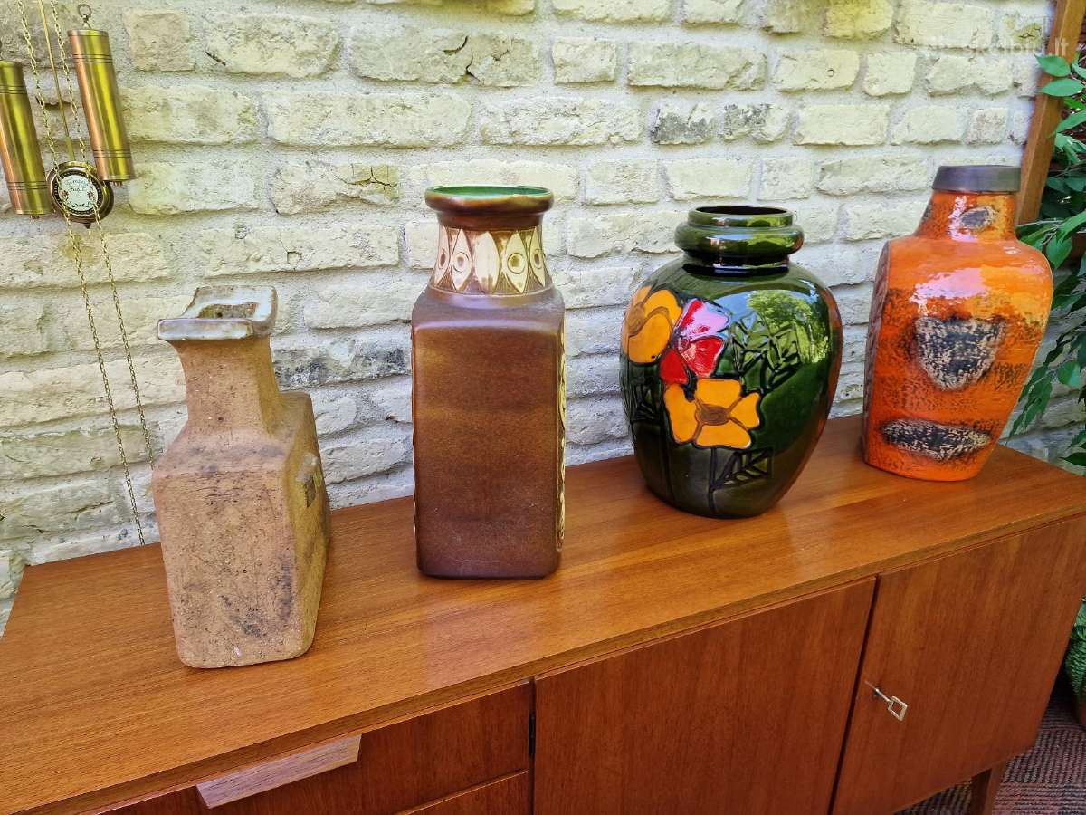 Vintažinė mid century interjerinė keramika - nuotraukos Nr. 11