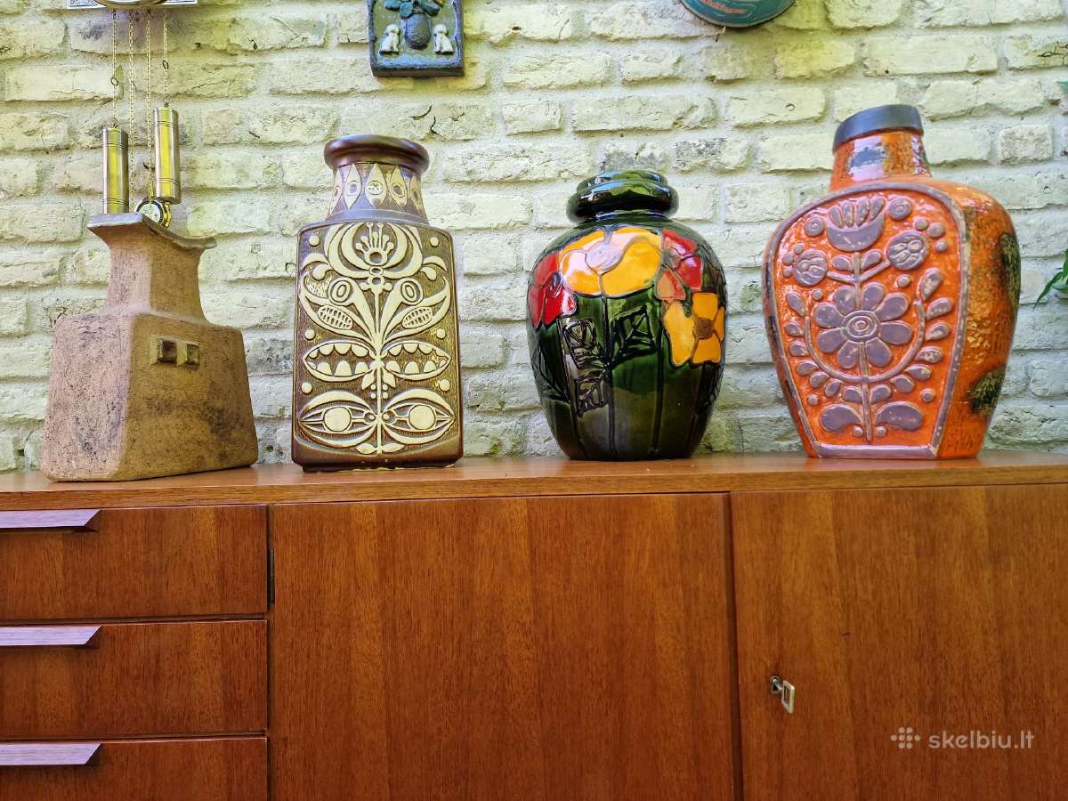 Vintažinė mid century interjerinė keramika - nuotraukos Nr. 13