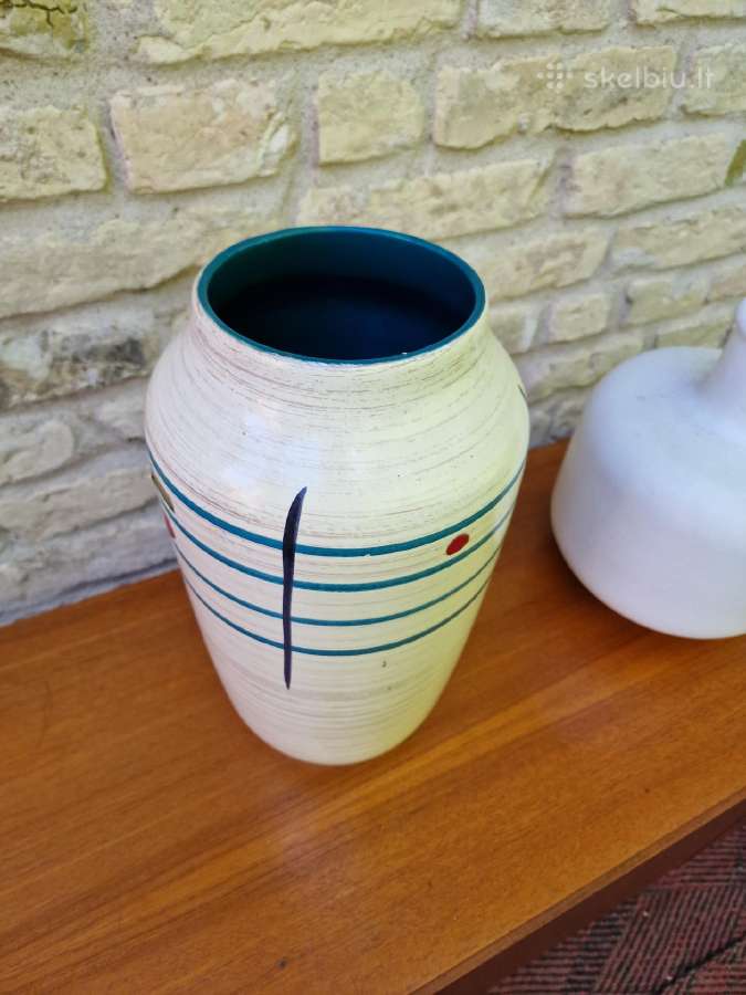 Vintažinė mid century interjerinė keramika - nuotraukos Nr. 20